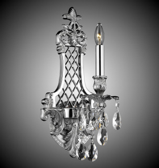 Wall Sconce One Light Wall Sconce in White Nickel (183|WS9451-A-10W-ST)