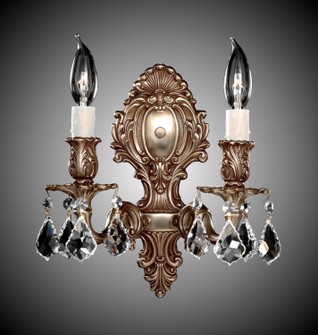 Wall Sconce Two Light Wall Sconce in Silver (183|WS9422-ATK-08G-PI)