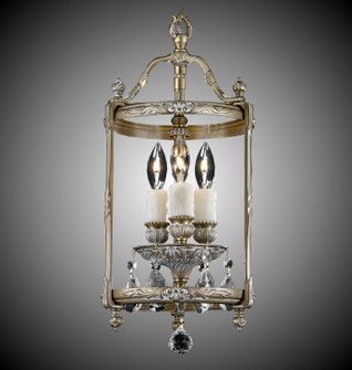 Lantern Three Light Lantern in True Brass (183|LT2208-ATK-16G-PI)