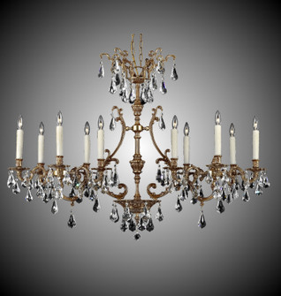 Chateau Ten Light Island Pendant in True Brass (183|IL9674-2-OTK-16G-ST)