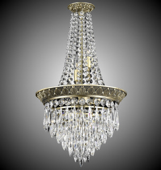 Corinthian Six Light Chandelier in French Gold Glossy (183|CH8715-U-03G)