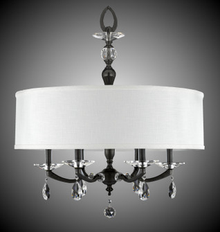 Kensington Six Light Chandelier in Old Bronze Satin w/Pewter Accents (183|CH5485-O-35S-37G-ST-PG)