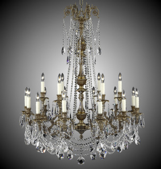 Finisterra 18 Light Chandelier in Palace Bronze (183|CH2058-ALN-21S-PI)