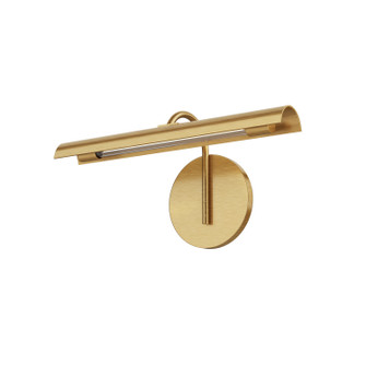 Astrid LED Bathroom Fixture in Metal Shade/Vintage Brass (452|WV316501VBMS)