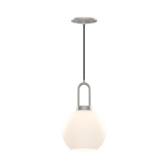 Soji One Light Pendant in Brushed Nickel/Opal Matte Glass (452|PD601608BNOP)