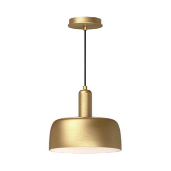 Adriano One Light Pendant in Brushed Gold (452|PD427710BG)