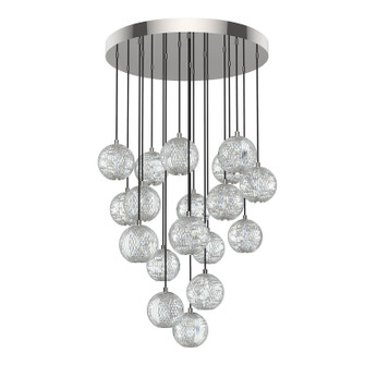 Marni LED Pendant in Polished Nickel (452|MP321218PN)