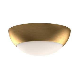 Rubio Two Light Flush Mount in Aged Gold/Opal Matte Glass (452|FM522211AGOP)