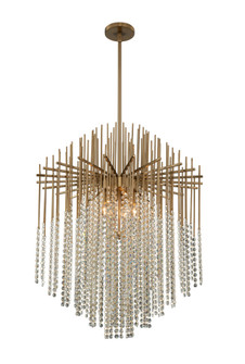 Estrella Six Light Pendant in Brushed Champagne Gold (238|037655-038-FR001)