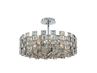 Piazze Eight Light Pendant in Polished Chrome (238|036655-010-FR001)
