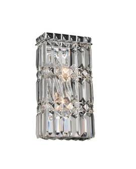 Rettangolo Two Light Wall Sconce in Chrome (238|035020-010-FR001)
