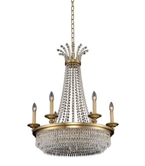 Tavo Six Light Chandelier in Winter Brass (238|033970-044-FR001)