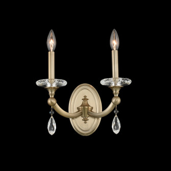 Floridia Two Light Wall Bracket in Matte Brushed Champagne Gold (238|012122-045-FR001)