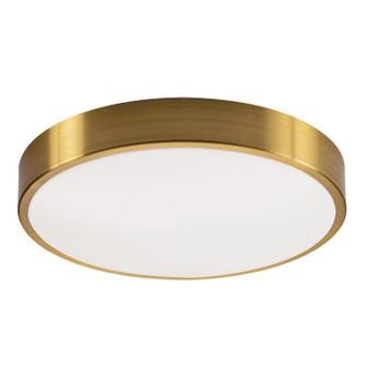 Octavia LED Flush Mount in Satin Brass (162|OTVF1218LAJD1SB)