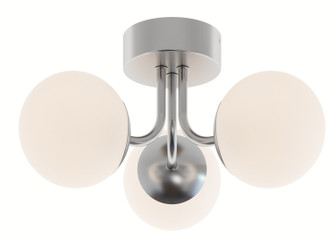 Metropolitan LED Flush Mount in Satin Nickel (162|METC15L30D1SN)