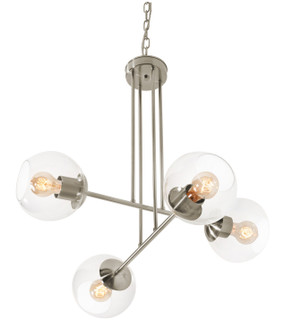 Jamie Four Light Pendant in Satin Nickel (162|JAMP25MBSN)