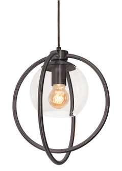 Jamie One Light Pendant in Black (162|JAMP12MBBK)