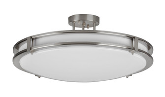 Carlisle LED Semi-Flush Mount in Satin Nickel (162|CAC243100LAJD1)