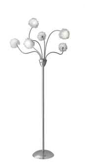 Pom Pom LED Floor Lamp in Brushed Steel (262|4511-22)