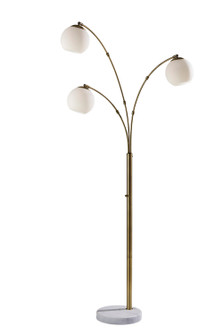 Remi Three Light Arc Lamp in Antique Brass (262|4316-21)