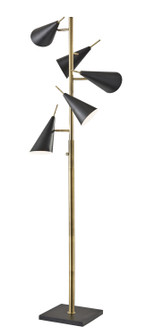 Owen Five Light Tree Lamp in Black Painted (262|3477-21)