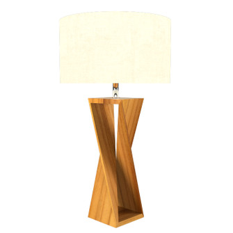 Spin One Light Table Lamp in Teak (486|7044.12)