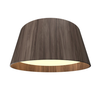 Conical LED Ceiling Mount in American Walnut (486|5099LED.18)