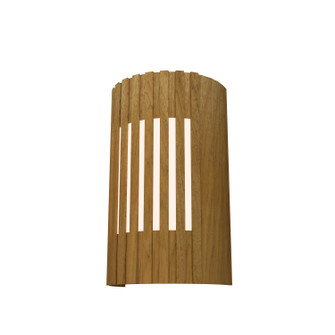 Slatted LED Wall Lamp in Louro Freijo (486|420LED.09)