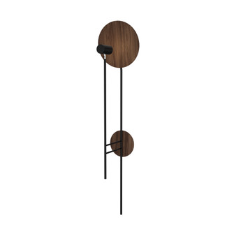 Dot One Light Wall Lamp in American Walnut (486|4127.18)