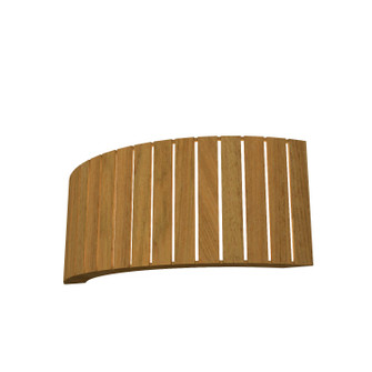 Slatted Two Light Wall Lamp in Louro Freijo (486|4039.09)