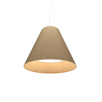 Conical LED Pendant in Maple (486|295LED.34)