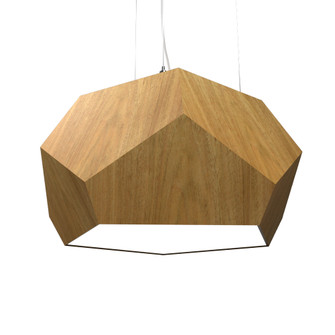 Facet Three Light Pendant in Louro Freijo (486|1227.09)