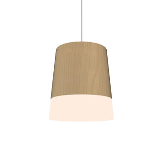 Conical LED Pendant in Maple (486|1100LED.34)