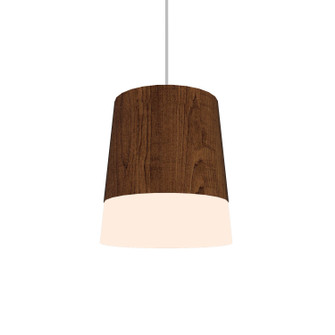 Conical One Light Pendant in Imbuia (486|1100.06)
