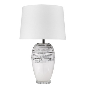 Trend Home One Light Table Lamp in Polished Nickel (106|TT80154)
