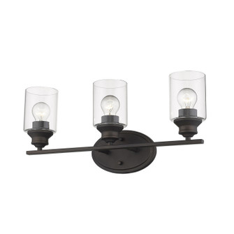 Gemma Three Light Vanity in Oil-Rubbed Bronze (106|IN41452ORB)