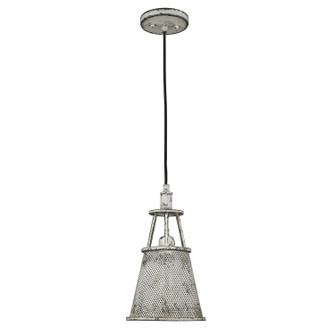 Iris One Light Pendant in Aged Ivory (106|IN31512AI)