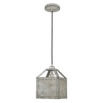 Iris One Light Pendant in Aged Ivory (106|IN31510AI)