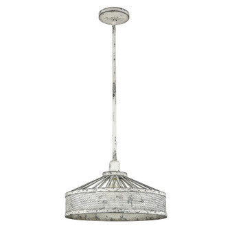 Iris One Light Pendant in Aged Ivory (106|IN21514AI)