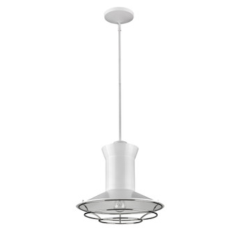 Newport One Light Pendant in White (106|IN21166WH)
