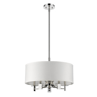 Andrea Five Light Pendant in Polished Nickel (106|IN21141PN)