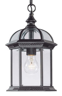 Dover One Light Hanging Lantern in Matte Black (106|5276BK)