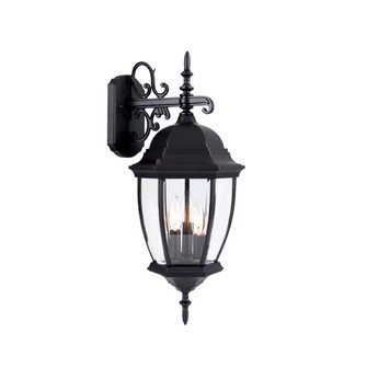 Wexford Three Light Wall Sconce in Matte Black (106|5012BK)