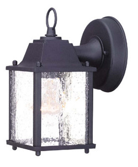 Builders` Choice One Light Wall Sconce in Matte Black (106|5001BK/SD)