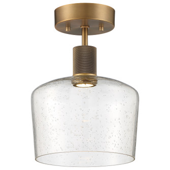 Port Nine Chardonnay LED Semi-Flush Mount in Antique Brushed Brass (18|63147LEDD-ABB/SDG)