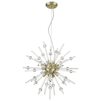 Burst LED Pendant in Antique Bronze (18|63121LEDDLP-ABRZ/CLR)