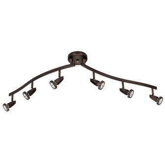 Mirage Six Light Semi-Flush Mount in Bronze (18|52226-BRZ)