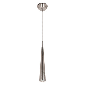 Apollo One Light Pendant in Brushed Steel (18|52052UJ-BS)