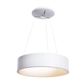 Radiant LED Pendant in White (18|50940LEDD-WH/ACR)