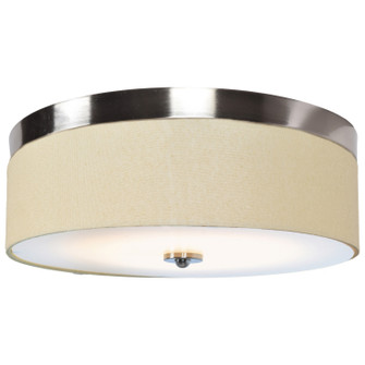 Mia LED Flush Mount in Brushed Steel (18|20821LEDD-BS/ACR)